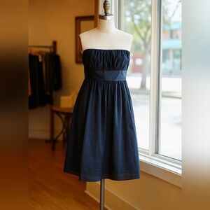 Gap Strapless Flared Cocktail Dress